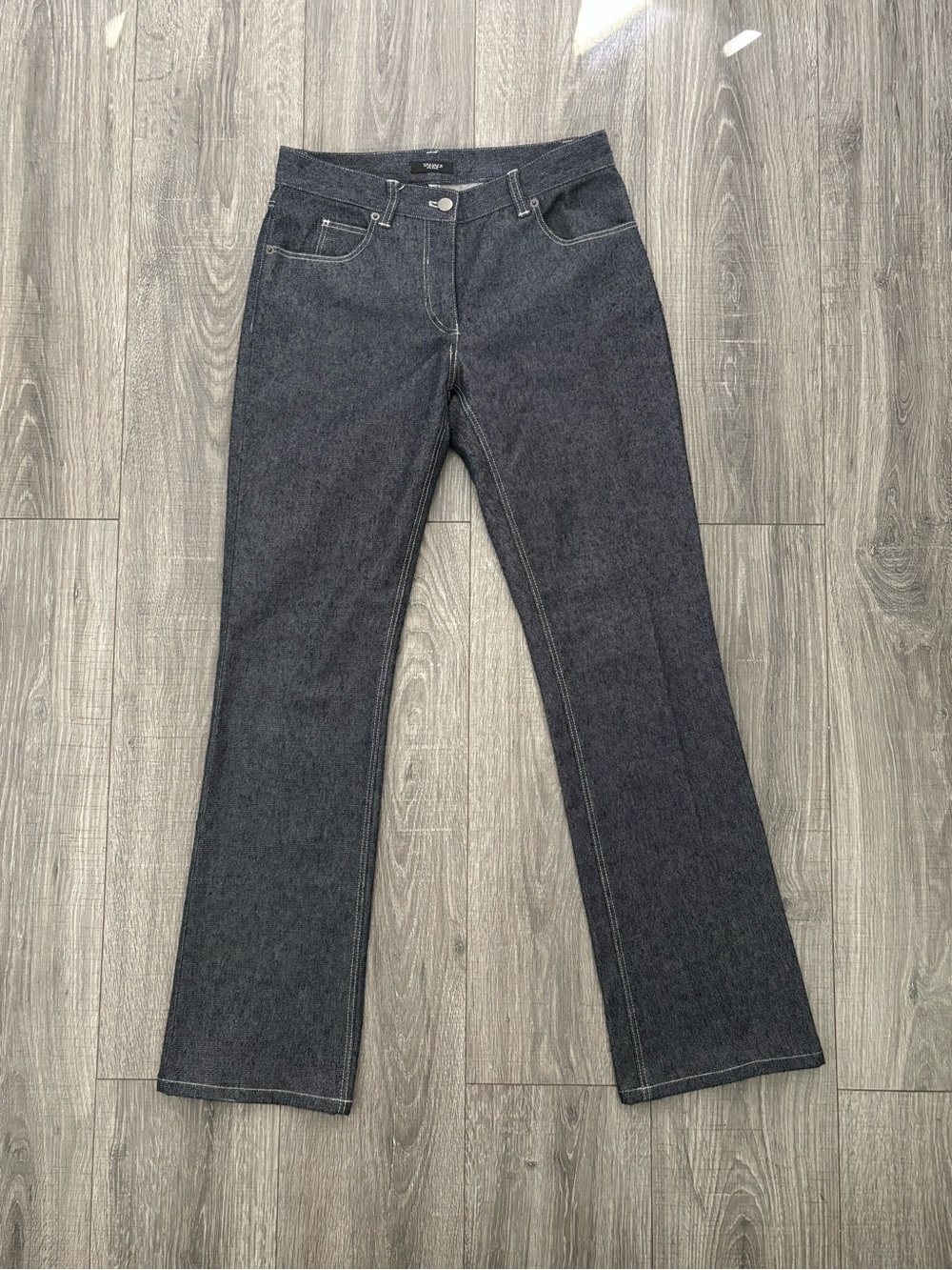 Tahari Petite Women’s Size 4 Dark Wash Straight Leg Jeans